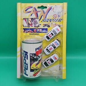 Special Edition Pepsi Can Shooter Die Cast Metal Golden‎ Wheel NOS